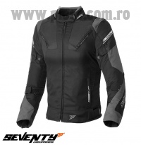 Geaca (jacheta) femei Racing Seventy vara/iarna model SD-JR71 culoare: negru/gri – marime: L